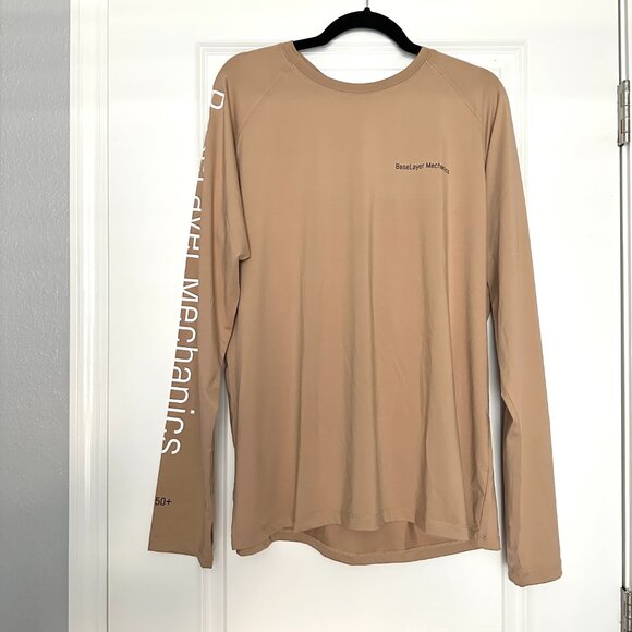 BASELAYER MECHANICS | Men's Long Sleeve Sun Protection Shirt  | Nude | Size: XXL - Picture 1 of 9